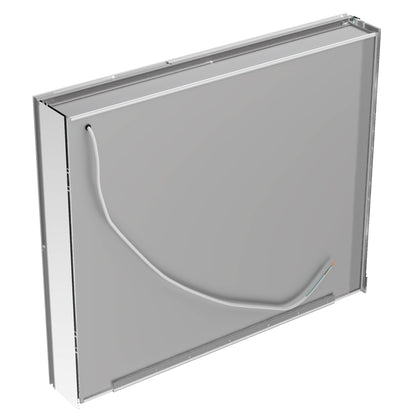 ExBrite 36"W x 30"H LED Medicine Cabinet with Anti-Fog, Stepless Color Temperature and Dimming, Adjustable Shelves, Aluminum Frame, Recessed or Surface Mount - ExBriteUSA