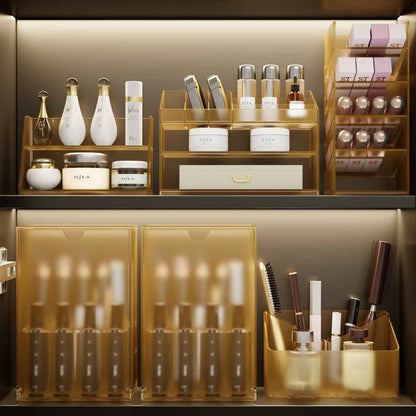 Medicine Cabinet Organizer Complete Collection – 5 Organizers– Elegant Storage for Everyday Essentials