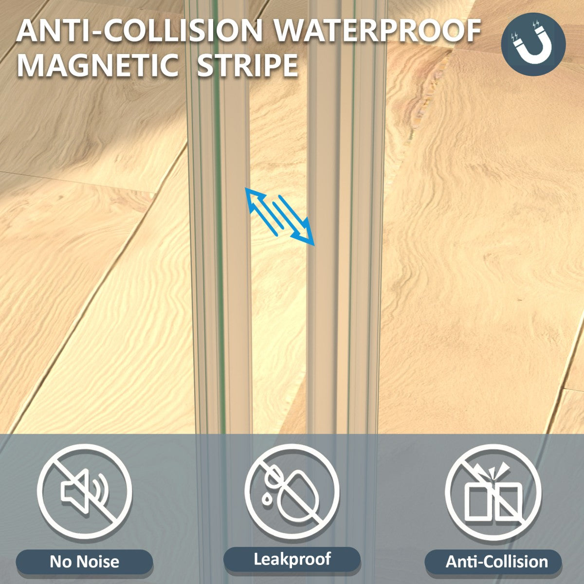 Prism Neo-Angle Frameless Shower Door 36 in. W x 72 in. H Corner Shower Enclosure,6mm Clear Glass,Pivot Shower Doors,Chrome,Not Base