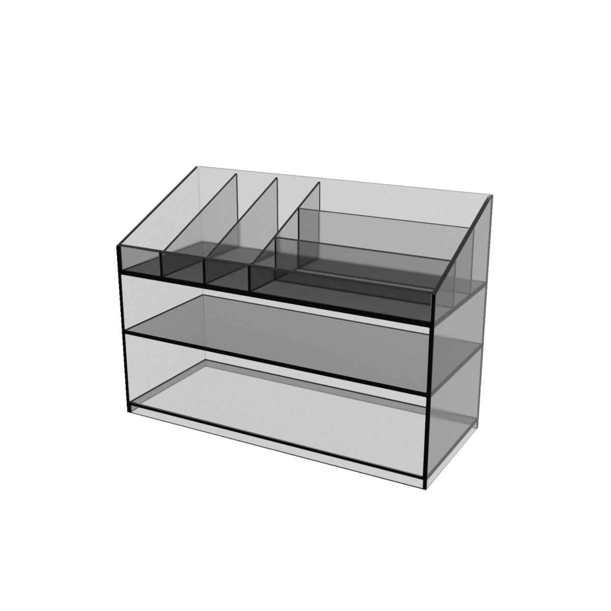 Premium Acrylic Medicine Cabinet Organizer Set – Elegant Storage for Everyday Essentials