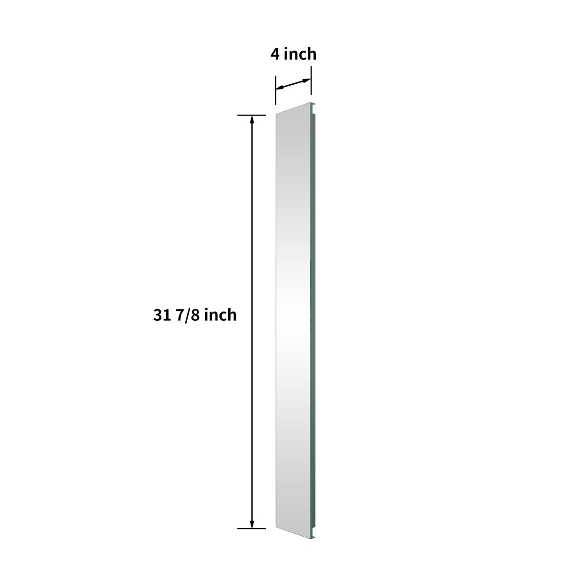 32"H Medicine Cabinet Side Mirror Compatible with Boost/Rim Series