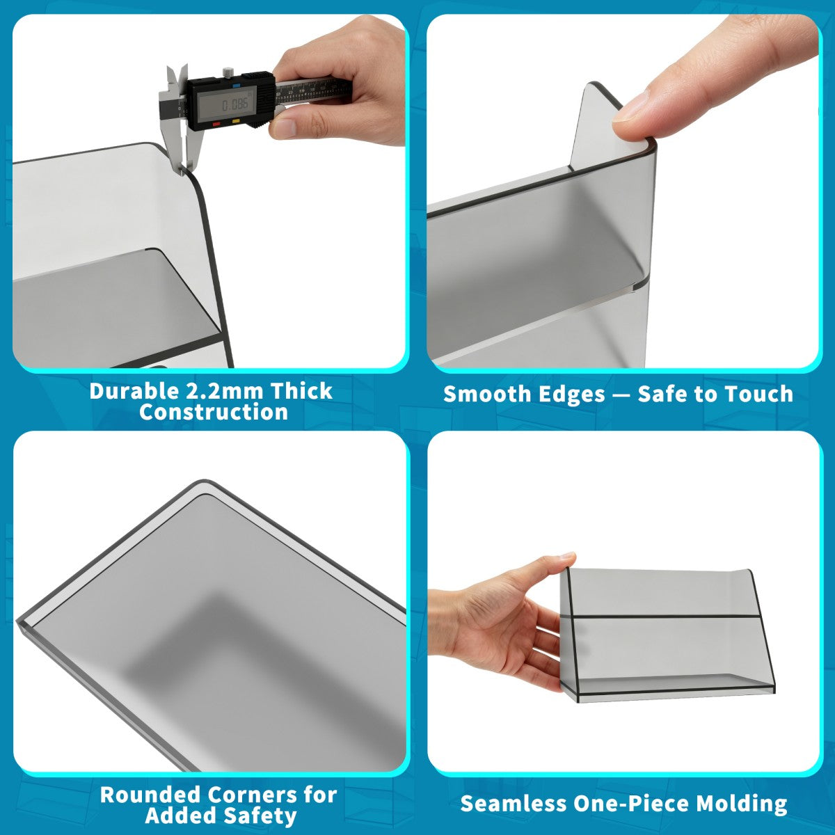 Essential Collection – Acrylic Medicine Cabinet Organizer System (3 Pieces)