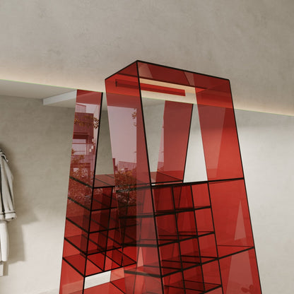 Premium Mirrored Bathroom Organizer Shelf – Elegant Storage for Beauty Essentials