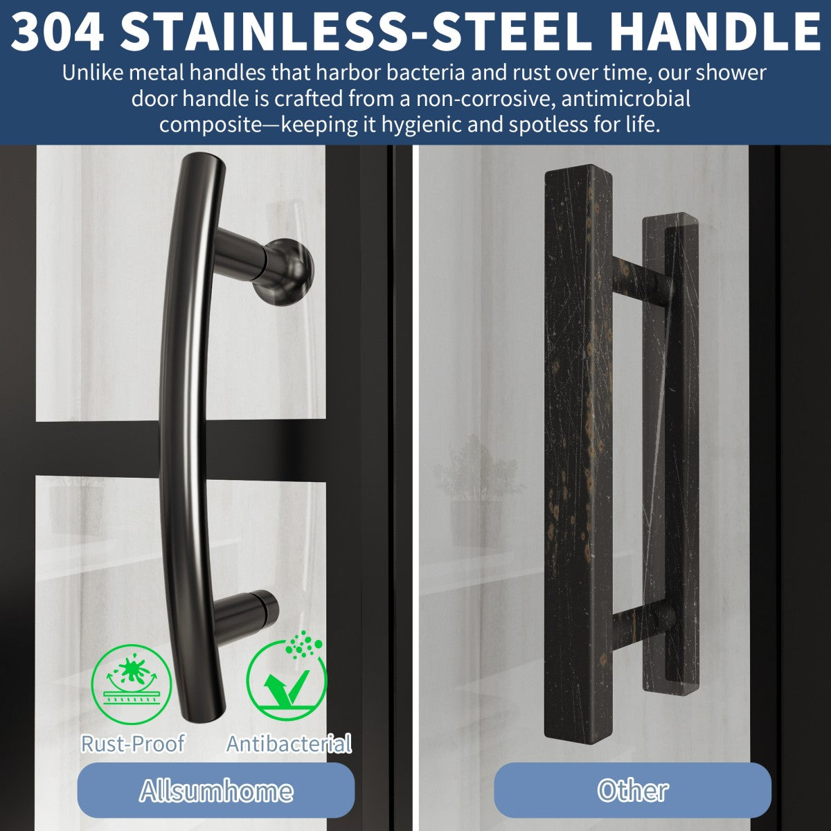 Haven-SP 36 in. W x 72 in. H Corner Shower Enclosure,6mm Clear Glass,Pivot Shower Doors,Brushed Nickel,Not Shower Base