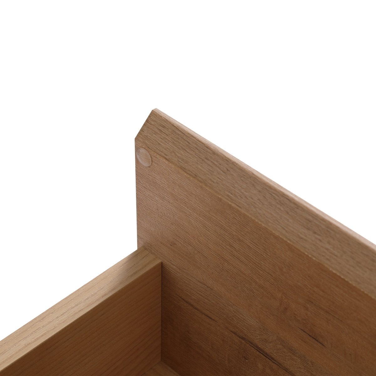 Allsumhome 36" Wall Mounting Floating Bathroom Vanity, Soft Close Drawer,Imitative Oak Finish(Only Vanity, Without Basin)