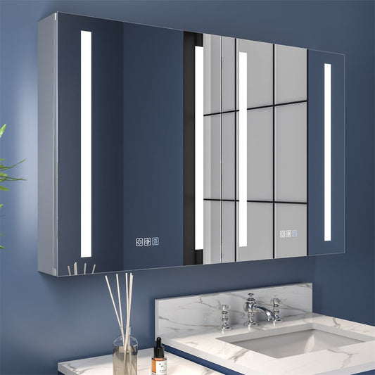 medicine cabinets with lights