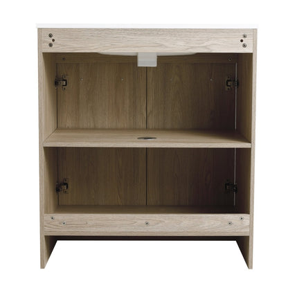 ExBrite 30 Inch Freestanding Bathroom Vanity