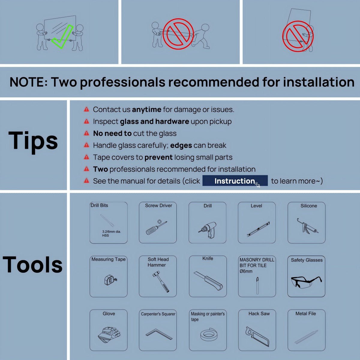 Exbrite Adapt Bifold Shower Door 36 - 37 in.W x 72 in.H Pivot Swing Shower Doors,Brushed Gold,Clear Tempered Glass