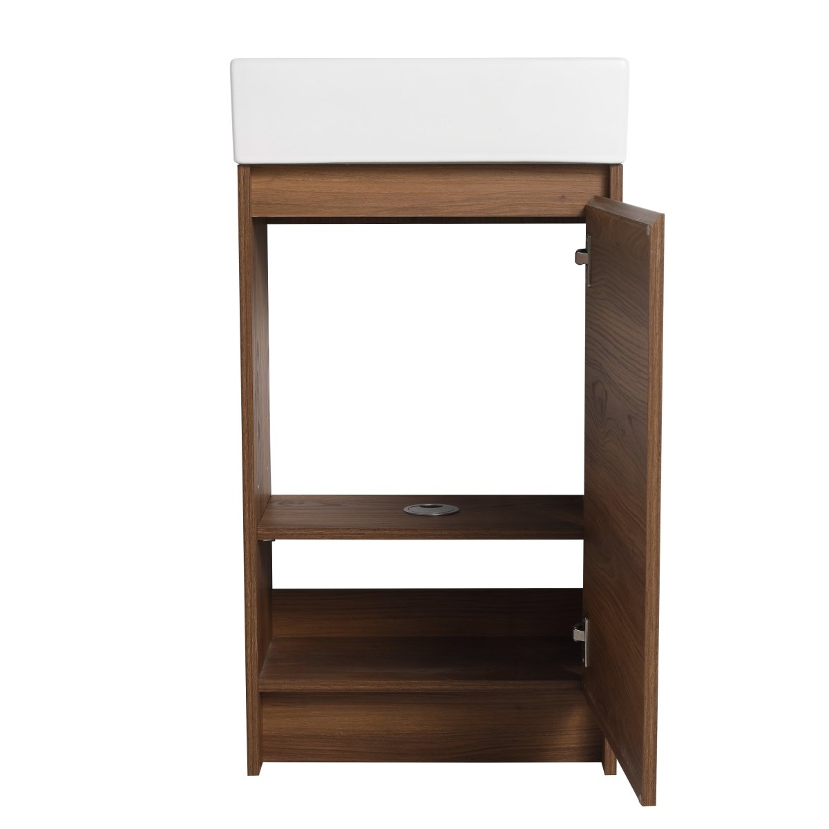 ExBrite Bathroom Vanity 18" With Single Sink For Small Bathroom