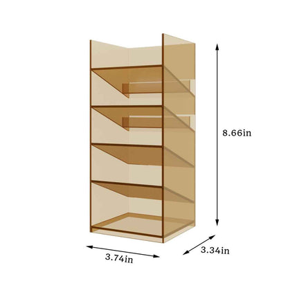 Lipstick Organizer Modern Acrylic Cabinet Organizer – Elegant Storage for Makeup & Skincare Essentials
