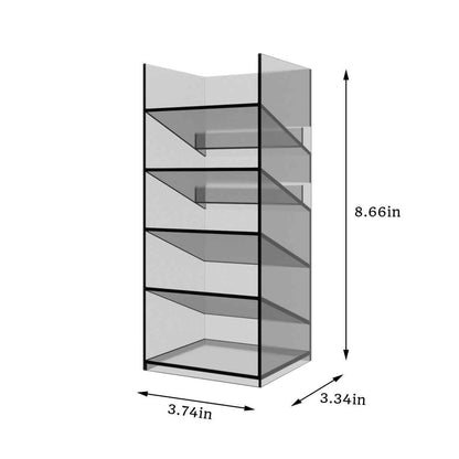 Lipstick Organizer Modern Acrylic Cabinet Organizer – Elegant Storage for Makeup & Skincare Essentials